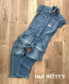 OLD BETTY’Sオールドベティーズ　デニムサロペット　つなぎ　アメカジのサムネイル