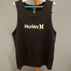 Hurley ブラック タンクトップ Lラッシュガードのサムネイル