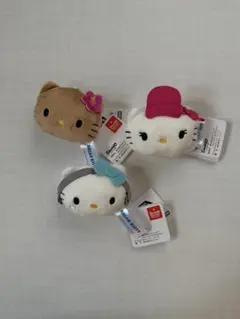 ハローキティ フェイスマスコット XOXOギャル 3個セット