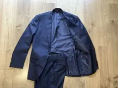 伊勢丹オーダーメイドビジネススーツ(メンズ、ネイビー)