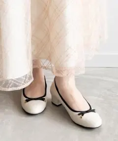 RANDA ラウンドトゥバレエシューズ