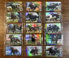 サラブレッドホースコレクション　ツインウエハース　第4R カード15枚セット