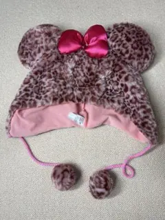 ヒョウ柄 ミニー ファンキャップ