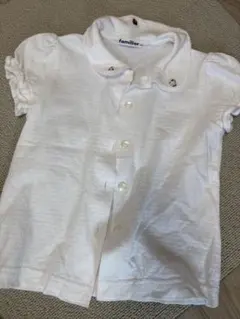 familiar 半袖シャツ 90サイズ ホワイト