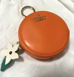 ケイトスペード　フルーツモチーフ　コインケース・小物いれ　オレンジ