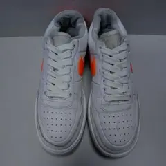 ナイキNIKEエアフォースAIR FORCE 1ジェスター24.5㎝白/オレンジ
