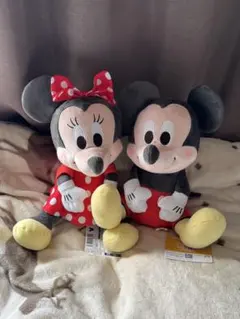 ミッキー・ミニー ぬいぐるみセット 約30cm