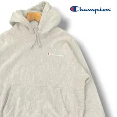 【超美品】チャンピオン リバースウィーブ パーカー グレー M（L〜XL相当）