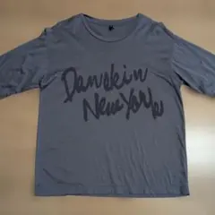 DANSKIN ダンスキン ロゴTシャツ M グレーブルー 半袖 レディースのサムネイル