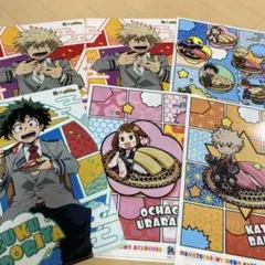 僕のヒーローアカデミア　はま寿司コラボ　A4クリアファイル　まとめ売り