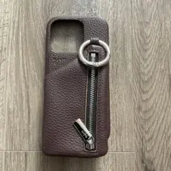 ajew ダークパープル iPhone15proケース