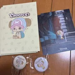 ジャンプビクトリーカーニバル ジャンバル チョッパーズ 缶バッジ　ノート　ポスカ