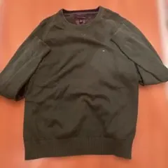 TOMMY HILFIGERグリーンセーター