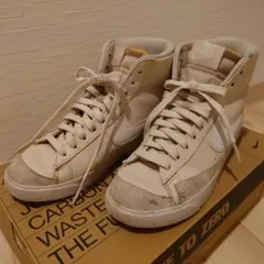 ナイキNike Blazer Mid 77 ホワイト/クリームレディース24cm