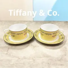 Tiffany & Co. ピンクチューリップ ティーカップセット2セット