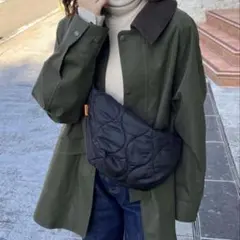 DISCOAT 디스코트 본딩 메신저 가방 블랙