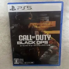 【美品】ps5 コールオブデューティブラックオプス6