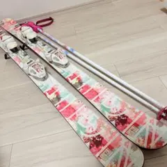 Hart キッズ ジュニア スキーセット 130cm 板・ストック・チロリア金具
