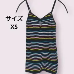 NO BOUNDARIES 【XS】ストライプキャミソール