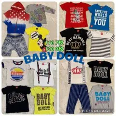 BABYDOLL Tシャツなど　16枚まとめ売り　 110 120 夏物