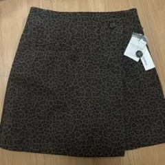 Heather ヒョウ柄タイトスカート