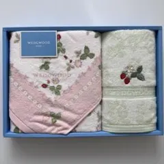 【ギフトにも♪】WEDGWOOD(ウエッジウッド)★新品 いちご タオルセット