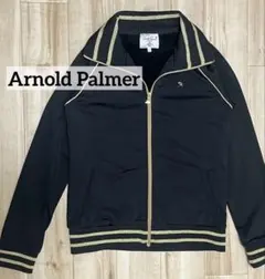 Arnold Palmer トラックジャケット ジャージ 黒×金 レディースのサムネイル