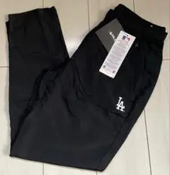 新品　LL サイズ　MLB ドジャース　ナイロンパンツ　 黒