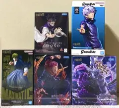 【呪術廻戦 フィギュア 5種5体セット】まとめ売り&__P/