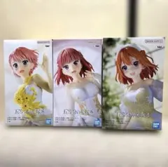 五等分の花嫁　アニメ原画展 ver. フィギュア 一花　二乃　四葉