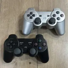 PS3 ワイヤレスコントローラー　ブラック　　グレー　互換品　CECHZC2U