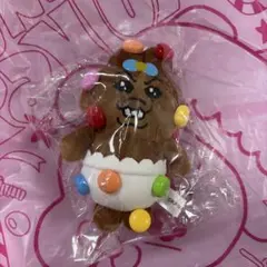 おぱんちゅうさぎ ポップアップ CANDY ぬいぐるみキーホルダー チョコレート