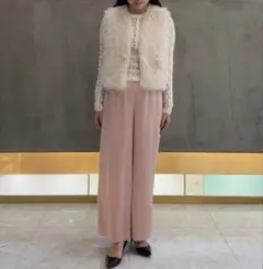 UNITED ARROWS ホワイトファーベストのサムネイル