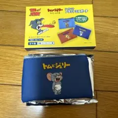 トムとジェリー　シークレットフラットミニポーチ　タフィー