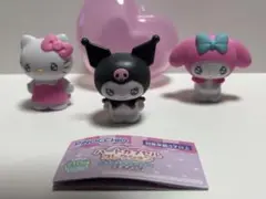 サンリオ　ハートカプセルコレクション　キティ　クロミ　マイメロ