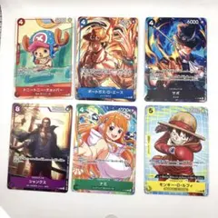 ワンピース カードゲーム マクドナルド プロモ 6種