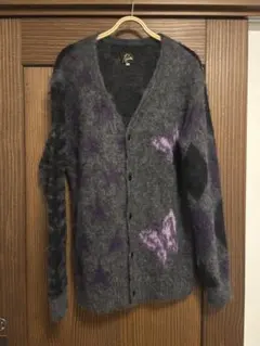 Needles x BEAMS 別注 羊毛絨開襟衫 M