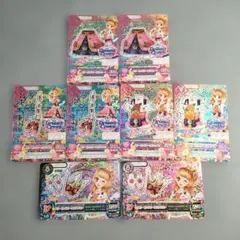A1371-8/劇場版アイカツ/アイカツカード/大空あかり/8枚セット/