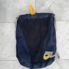 NIKE ネイビー メッシュプールバッグ