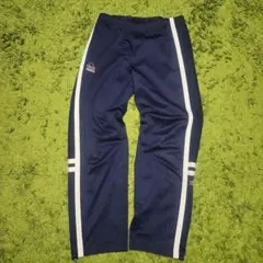 カッパ Kappa ジャージ 紺白 トラックパンツ ライン 90sビンテージ