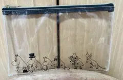 ムーミン MOOMINクリアポーチ フラット ポーチ　小物入れ