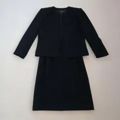 東京スタイル リオナ 黒スーツ ボレロジャケット スカート 9号