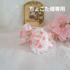 赤チェックフラワーわんちゃん猫ちゃん用襟付き首輪 - メルカリ