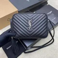 SAINT LAURENT YSLヴィックトワールカメラバッグ ブラック
