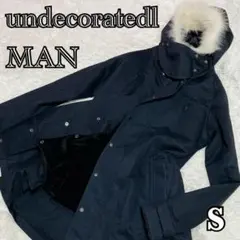 【極美品】 アンデコレイテッドマン ロングコート ライナー付き フォックスファー