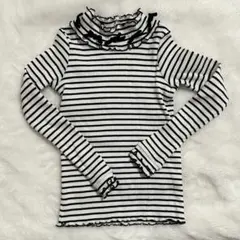 エニィファム　エニファムキッズ　120 ボーダー　ニット　カットソー　トップス