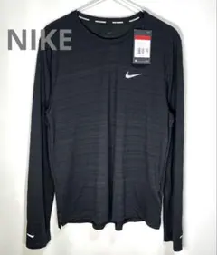 NIKEナイキ DRI-FIT マイラー ロングスリーブ ランニング長袖シャツ
