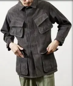 wagamama 別注 SH Goat Suede Fatigue Jacket - メルカリ