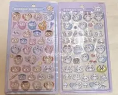 ちいかわ　ボンボンドロップシール　2種類　モモンガ　みんなポーズ　各1点ずつ