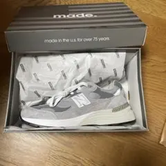 （新品未使用）（試着無し）New Balance 992 グレー スニーカー